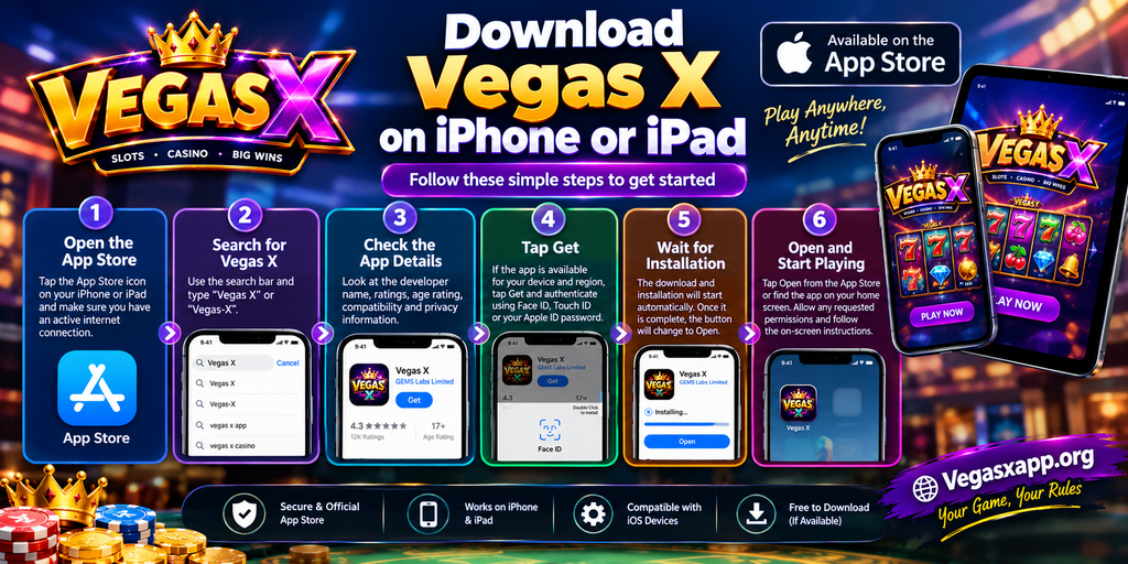 Vegas X iPhone App Download